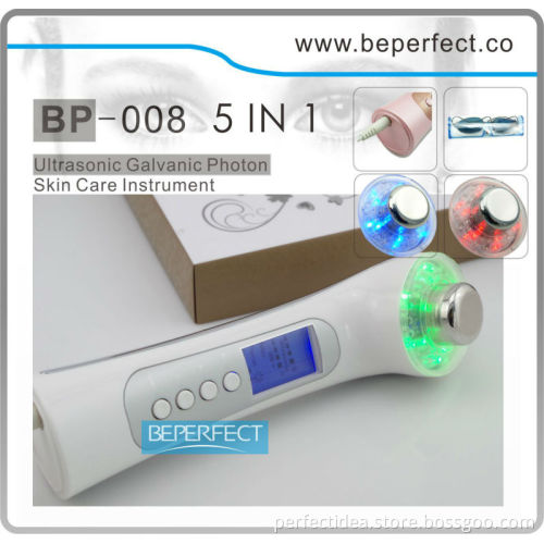 BP008B-facial massager cleaner ultrasound galvanic photon therapy